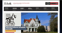 Desktop Screenshot of divadlojaromer.cz